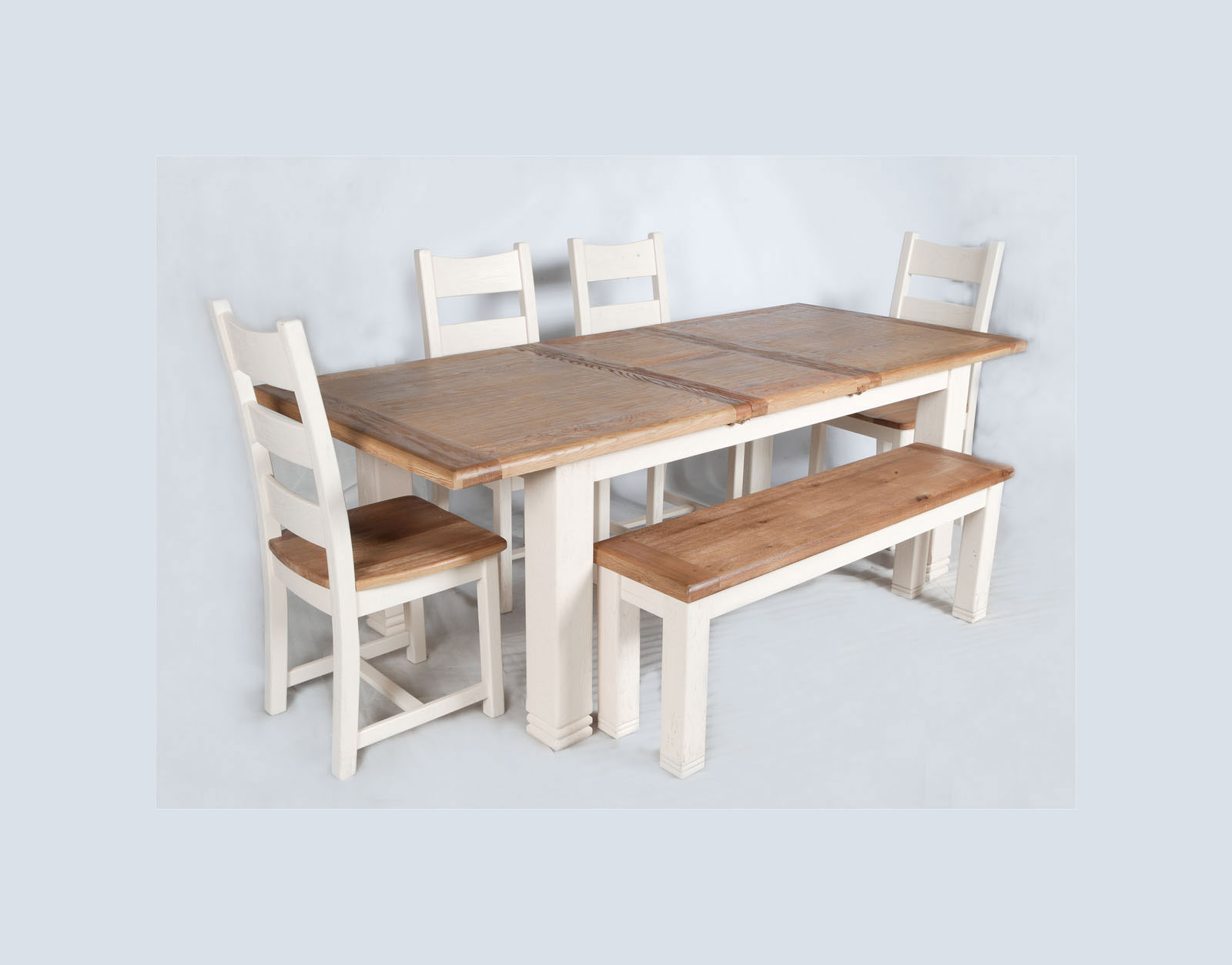 Danube oak dining shop table