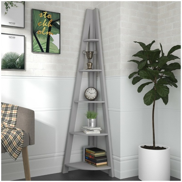 Tiva Corner Shelf