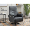Nero Swivel Power Armchair