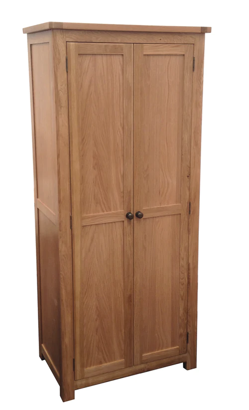 Ascot Oak 2 Door Wardrobe
